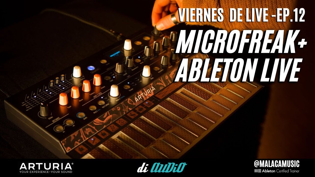 Sintetizadores en tu live act: Microfreak + Ableton Live  (Viernes de Live Ep.12)
