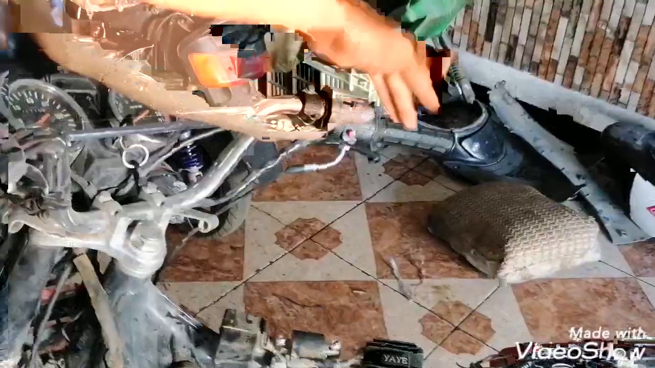 طريقة ربط  الكهربائيات للدراجة  (الضفيرة الكهربائية للدراجة النارية)