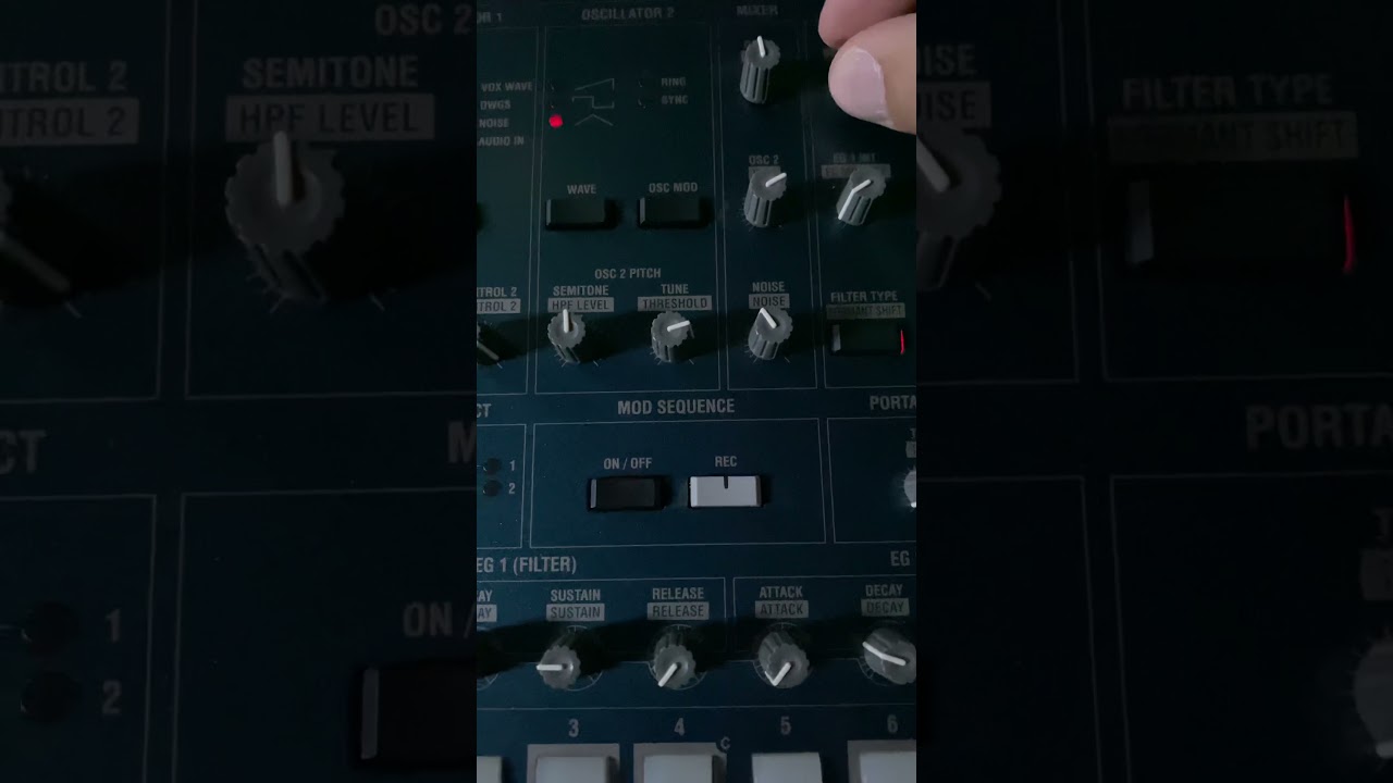 Korg MS2000R Test / May 20, 2021