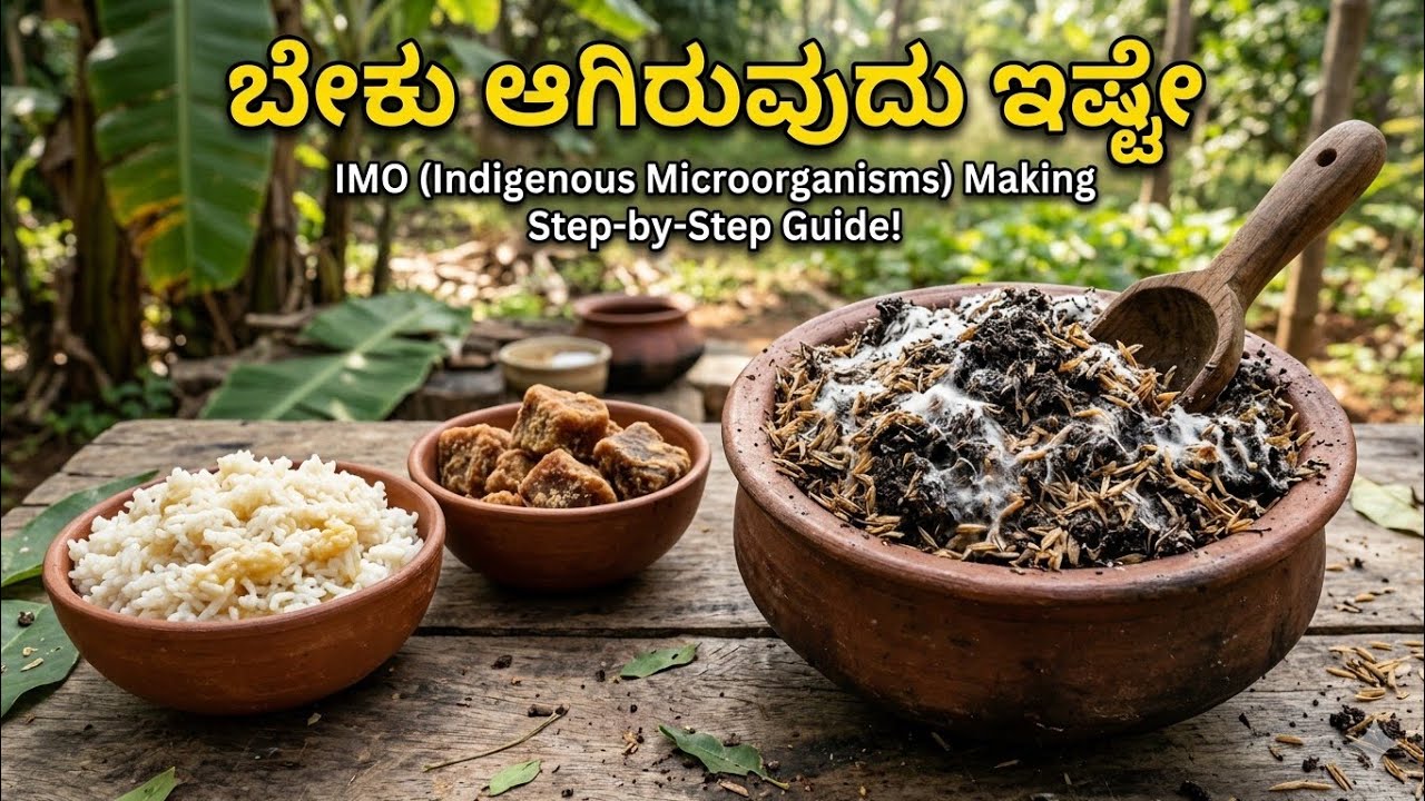 ಕೇವಲ 3 ವಸ್ತುಗಳಿಂದ ಮಣ್ಣಿನ ಫಲವತ್ತತೆ ಹೆಚ್ಚಿಸಿ! 