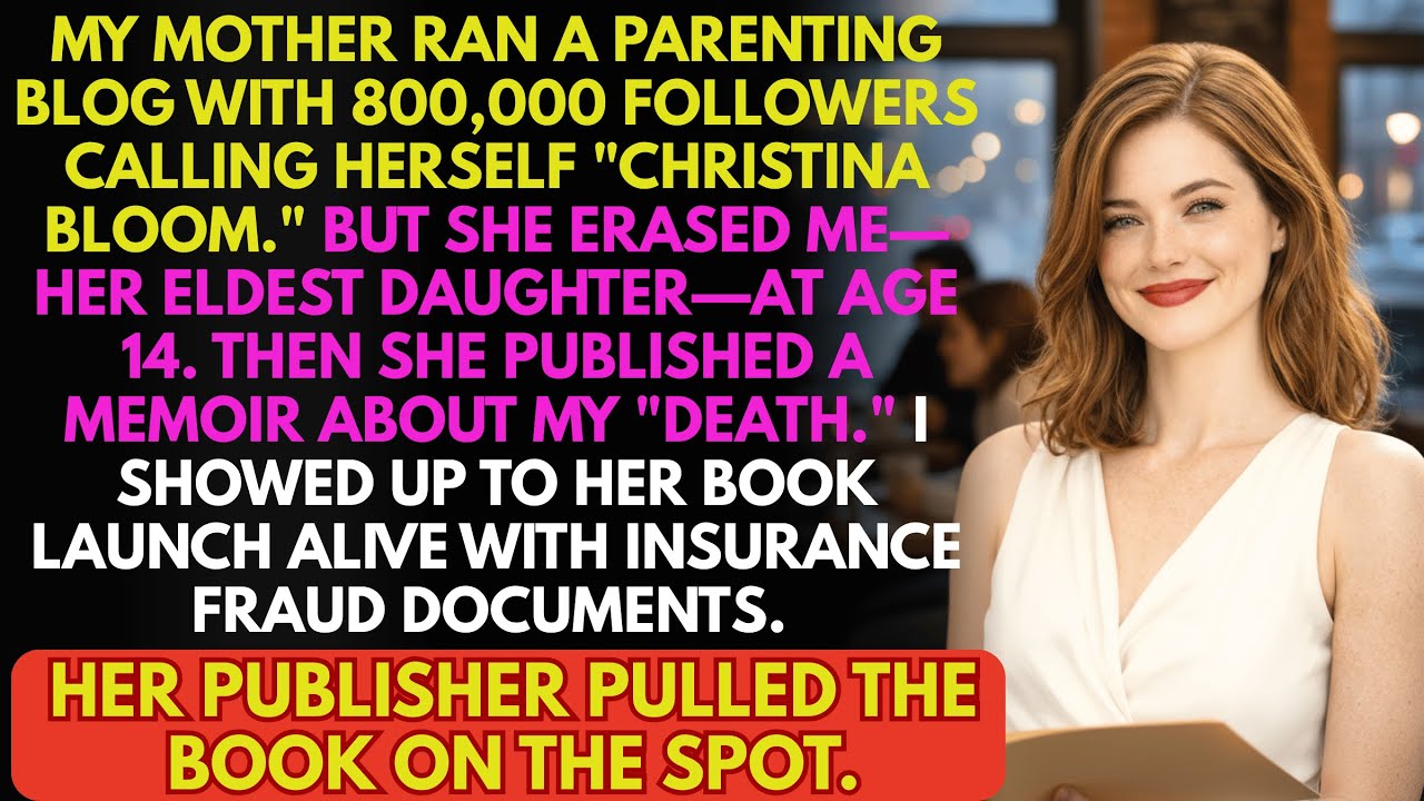 My Mother Published a Memoir About Grieving Me—I Crashed Her Book Launch Alive with Fraud Evidence