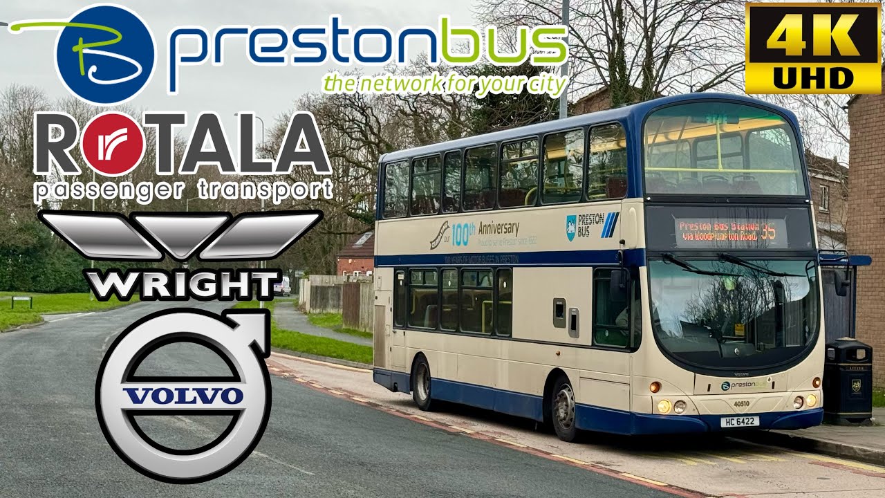 [Preston Bus: 35 Bus Station to Tanterton via Ashton-on-Ribble] Wright Eclipse Gemini Volvo B9TL