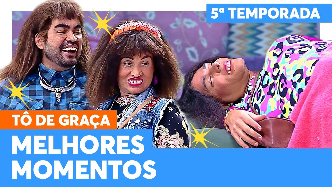 MELHORES MOMENTOS! Briti grávida, Graça sem memória e mais! | Tô De Graça