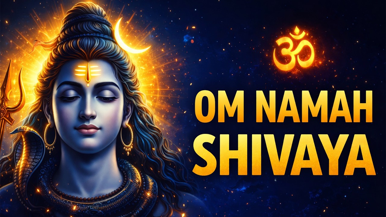 Panchakshari Mantra- Na Ma Shi Va Ya | ॐ नमः शिवाय | Daily Shiva Chant | Meditation & Divine Peace