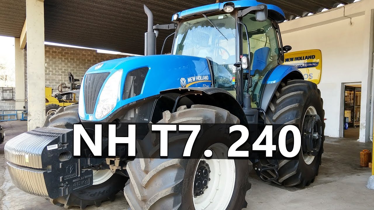 AVALIAÇÃO TRATOR NEW HOLLAND T7. 240