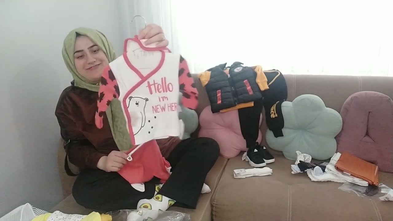 Bebeğime Yaptığım İlk Alışverişim 🐣😍🥰😀Neler Aldım 🌼🌸❤️🤩