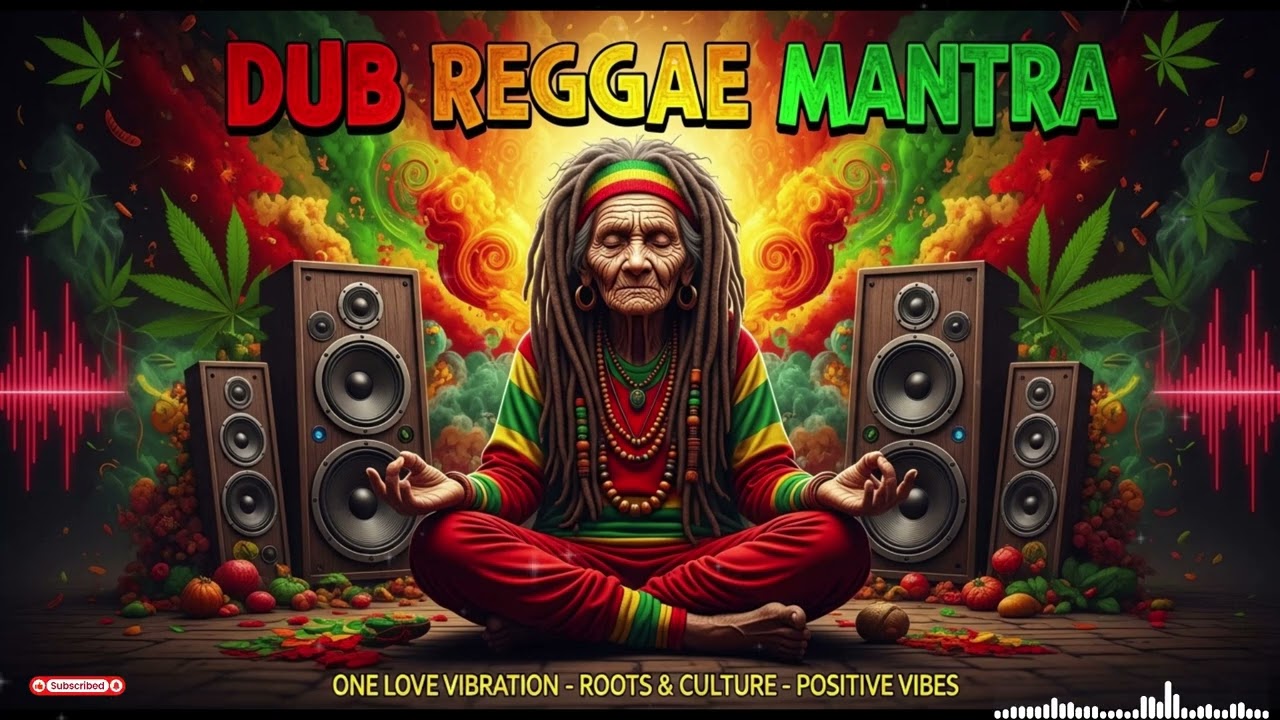 Positive Energy Dub Reggae 🌿 Spiritual Roots Music Experience, Dub Reggae Meditation Mantra