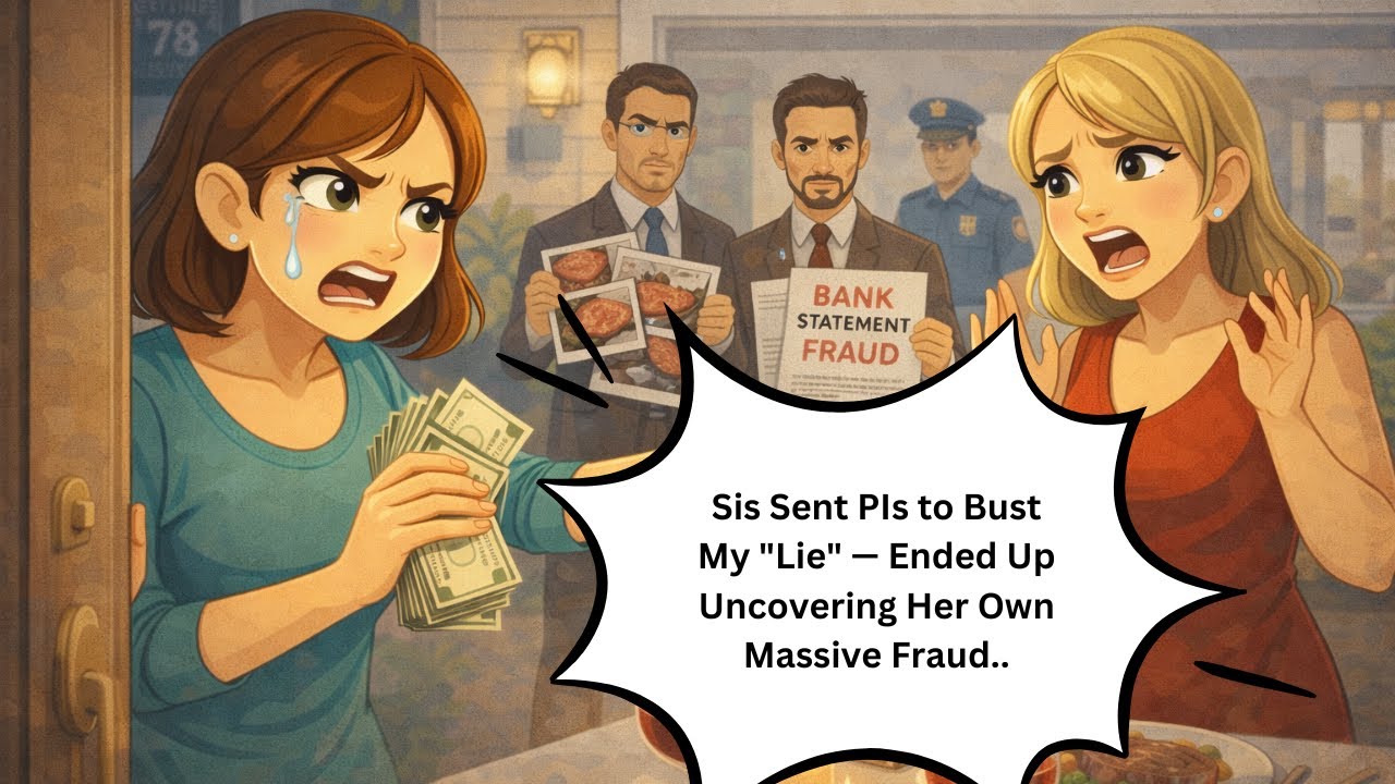 Sis Sent PIs to Bust My "Lie" — Ended Up Uncovering Her Own Massive Fraud..