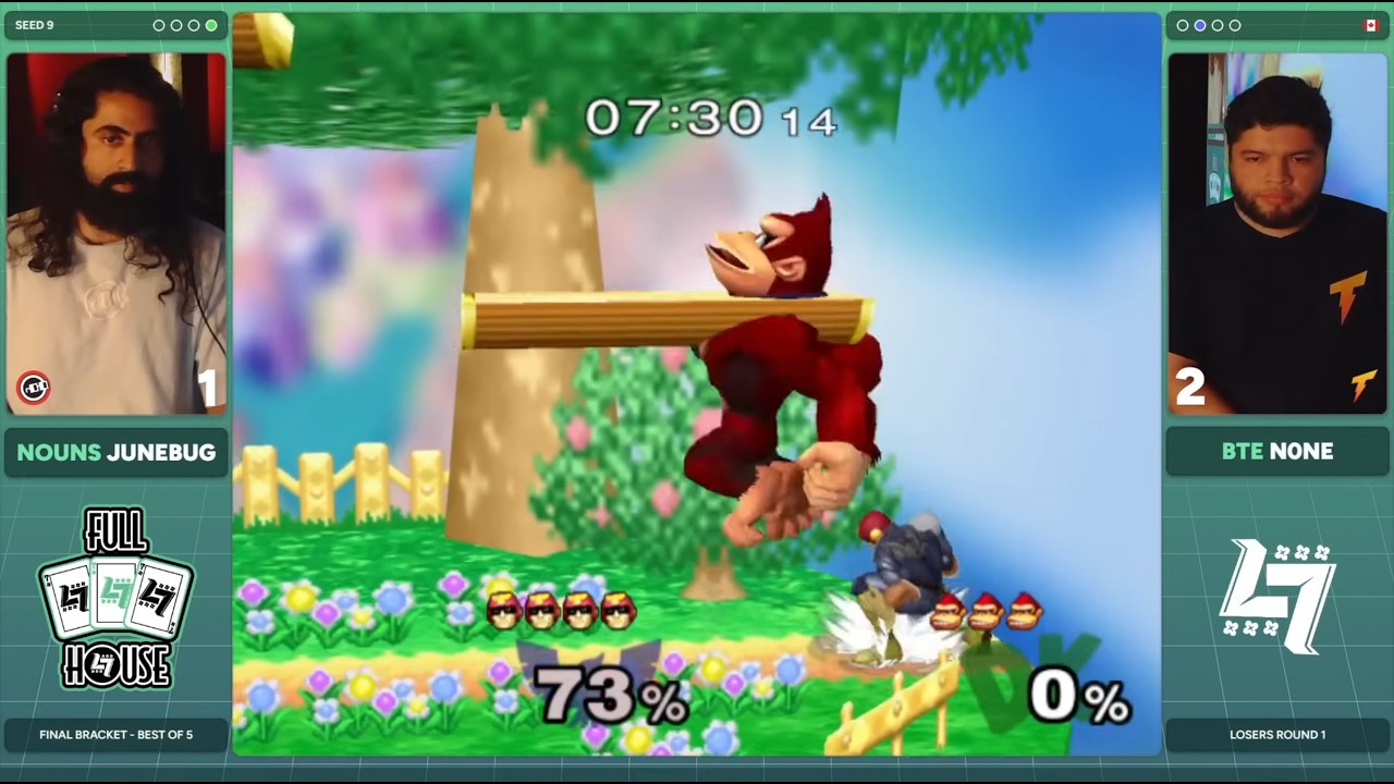 n0ne (Falcon) vs Junebug (DK) | Losers Round 1 | Lucky7s Full House 2025 MELEE SINGLES