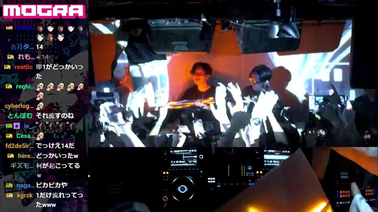 MOGRA 14th ANNIVERSARY PARTY DAY2.5 (  DJ  EVANGELION / TAKU INOUE)