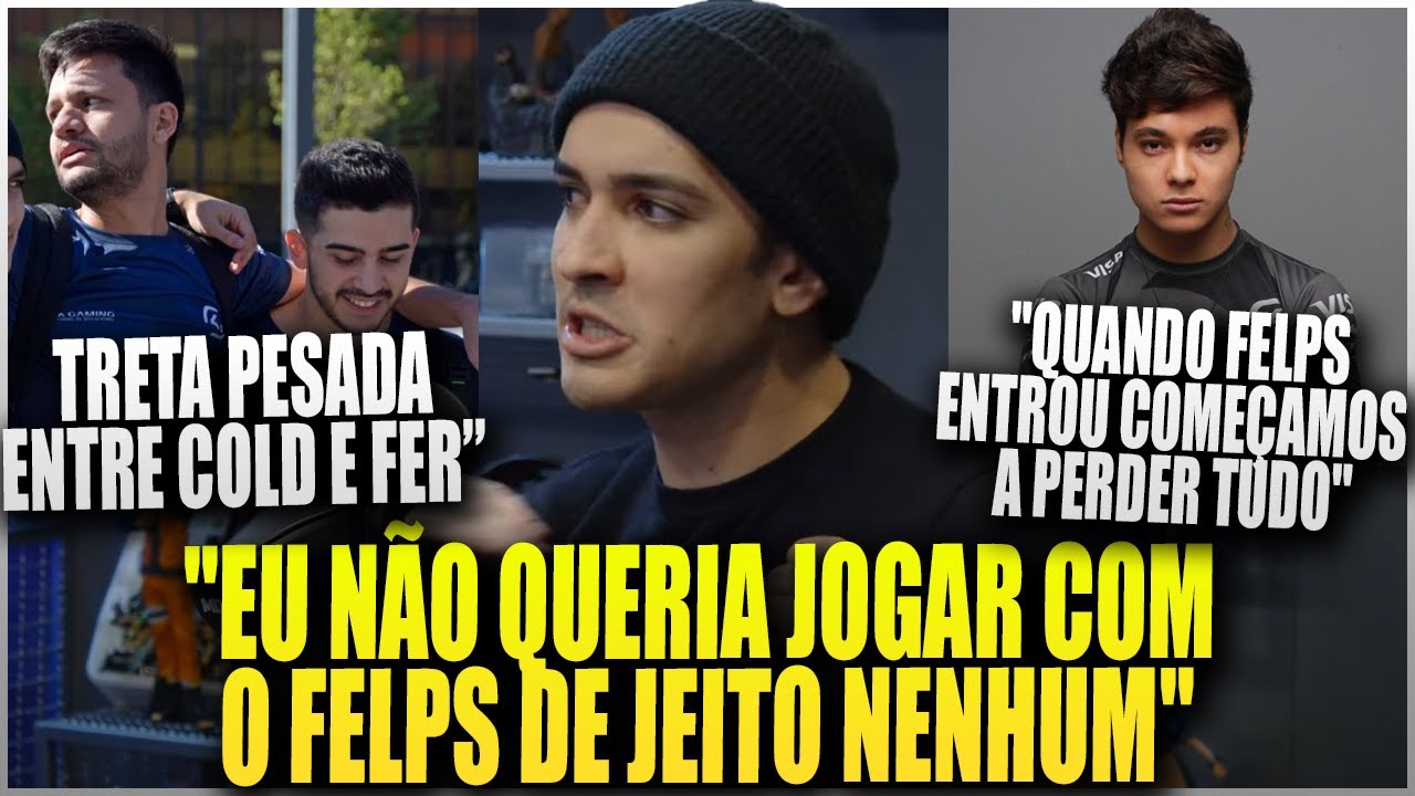 TACO REVELA TRETA PESADA NO SK AP&Oacute;S ENTRADA DO FELPS e REVELA BASTIDORES DO TIME