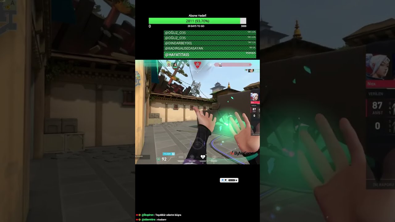 DOĞACAK ÜMİDİ HENÜZ KAYBETMEDİN,KAYBOLAN ÜMİTLERE BAĞLANIP KALINMAZ ! #valorant #fc26 #pubg