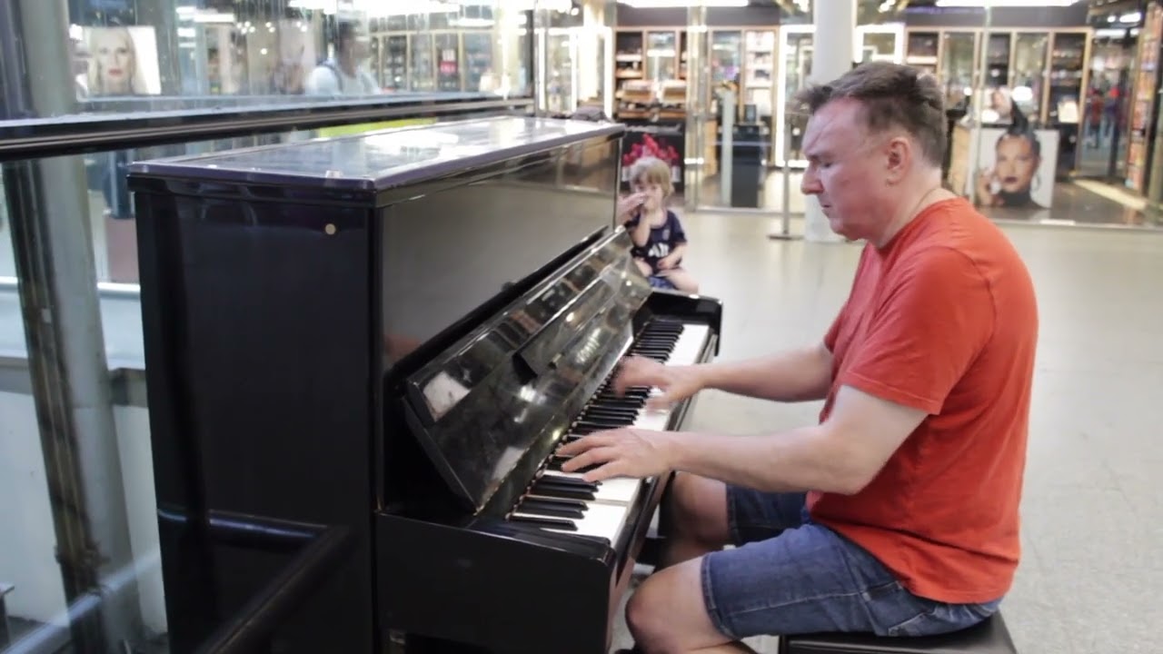 Sweet Love by Anita Baker played on public piano