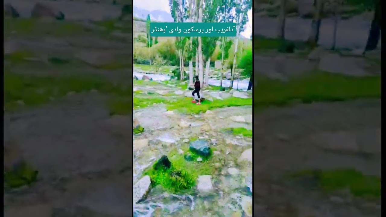 Beautiful Phandar lake in Ghizer 🥰🤩😍  