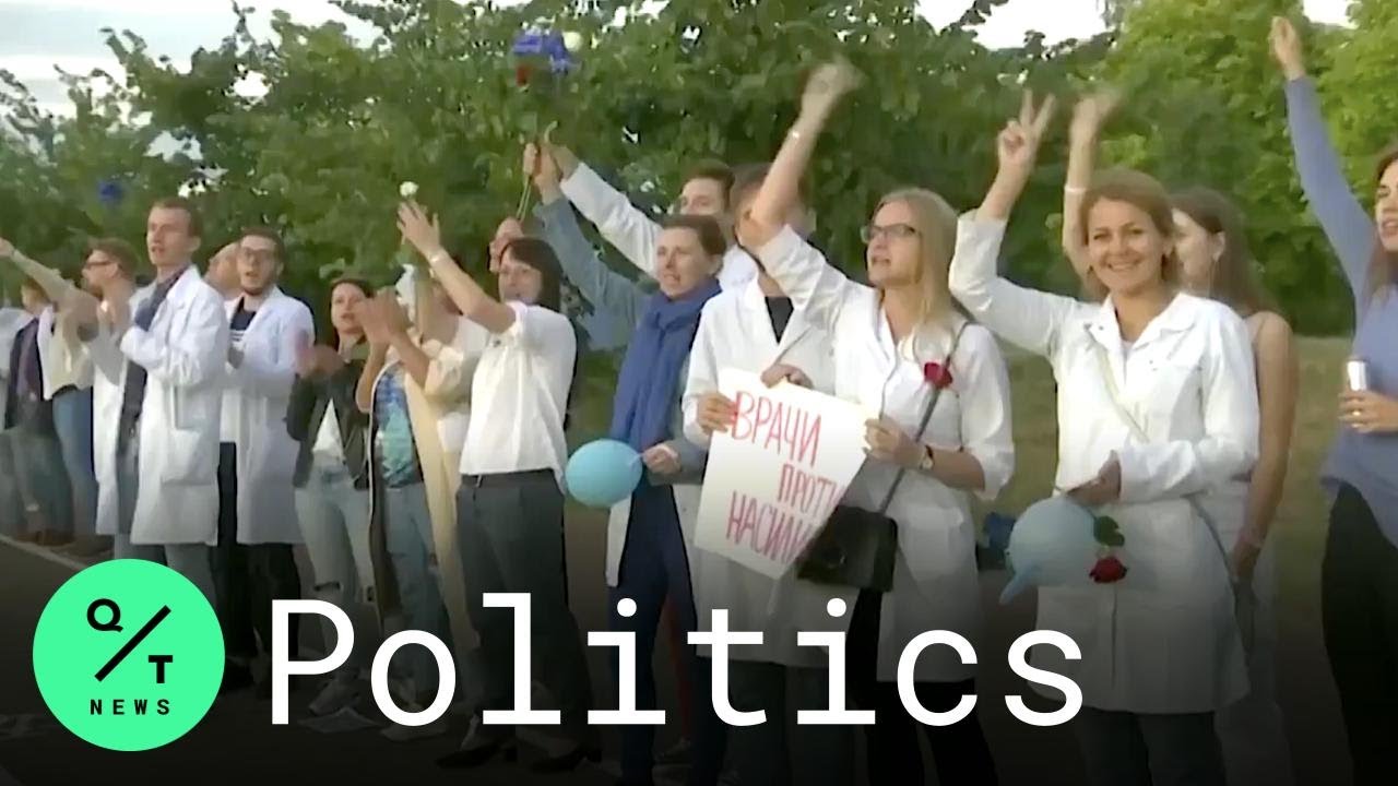 Belarus Health Care Workers Join Anti-Lukashenko Protests