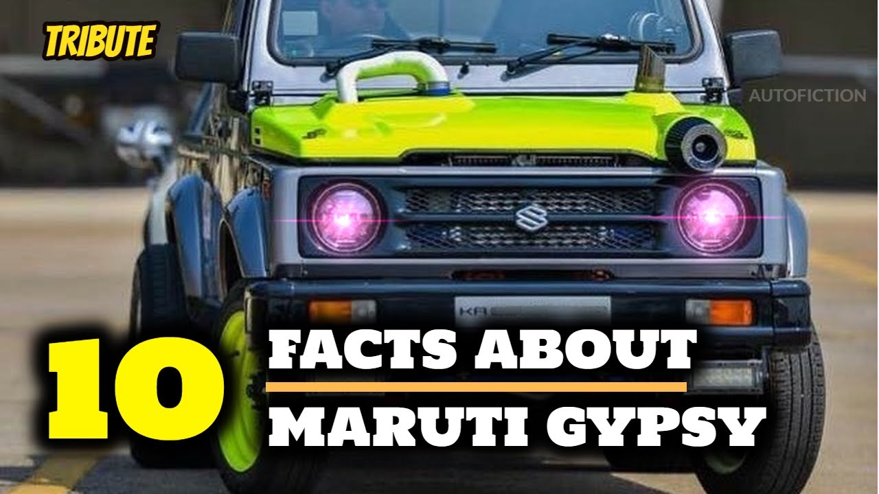 10 Facts You Didn't Know About Maruti Suzuki Gypsy | Tribute To Maruti Gypsy King