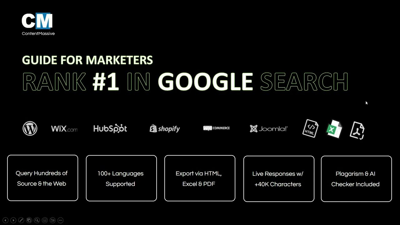 Rank #1 in Google Search Using AI (SEO Content Creator in Bulk)