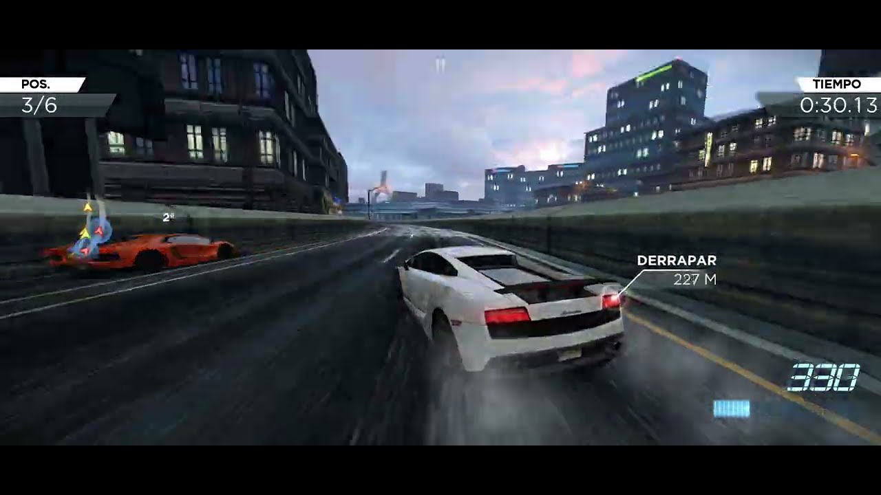 The hardest race in NFS MW 2012 Mobile | Lamborghini Gallardo Gameplay