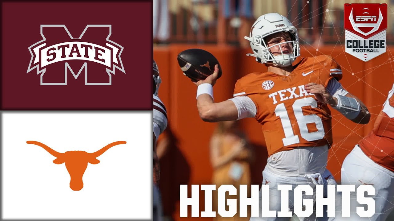 Mississippi State Bulldogs vs. Texas Longhorns | Full Game Highlights | ESPN College Football