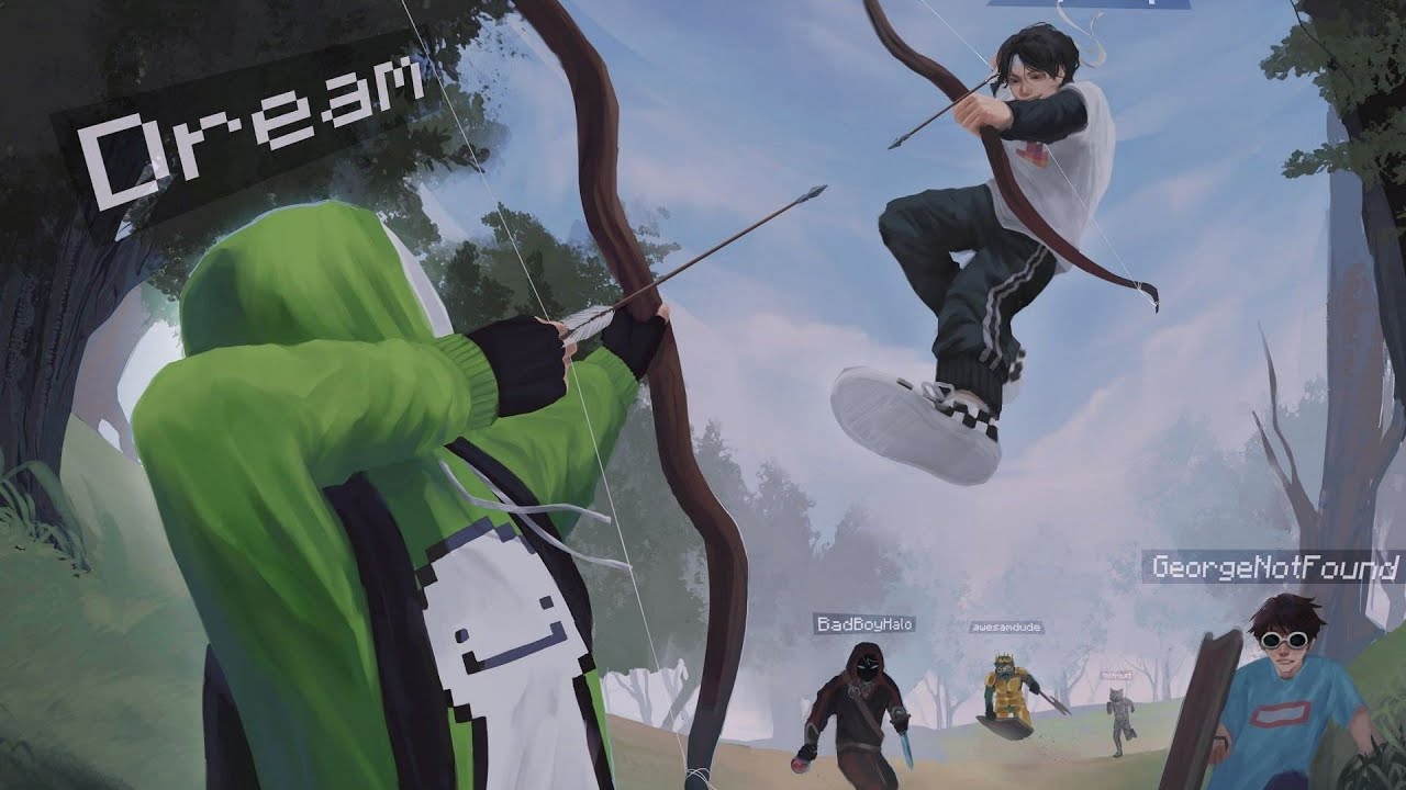 Dream-Play With Fire (Minecraft Manhunt Montage)