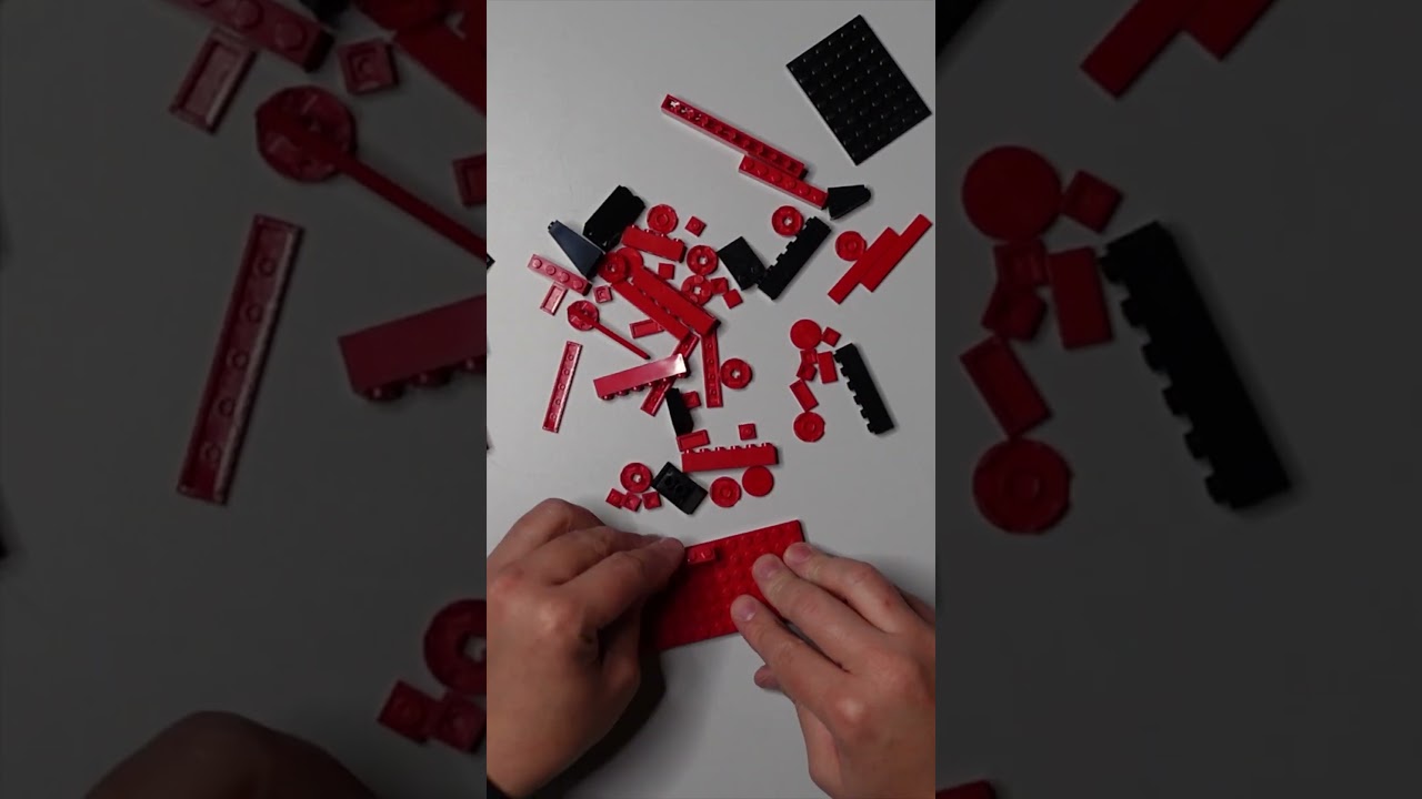 LEGO Red Buildable Brick #shorts