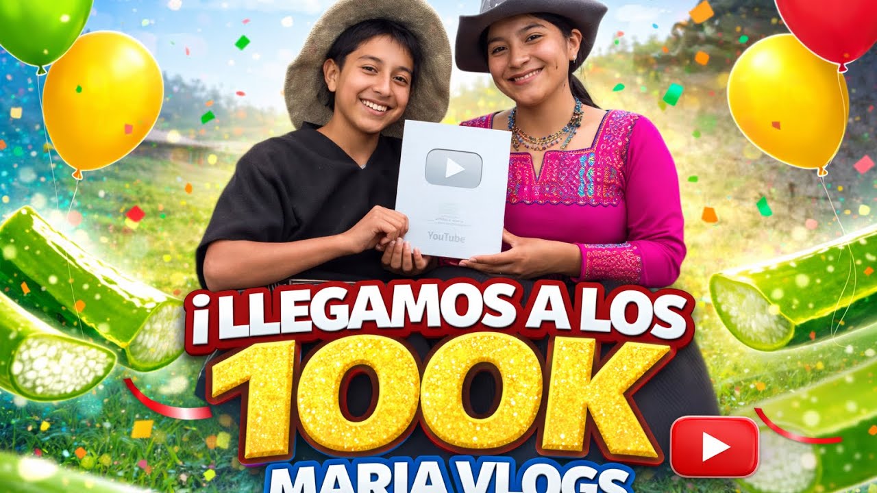 Maria alcanzó los 100 mil suscritores y pasó esto