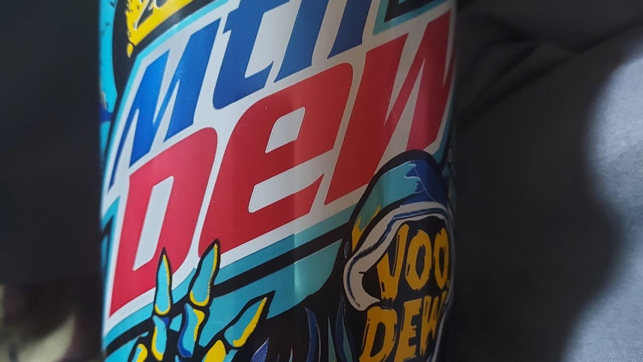 Mtn Dew Voodew 2021 12 FL OZ Can Sip N, Review