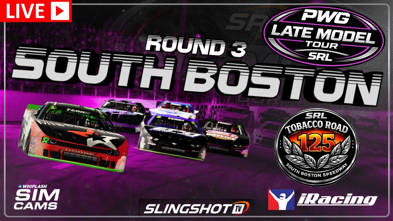 Thrilling iRacing Late Model Action: South Boston Speedway Tobacco Road 125