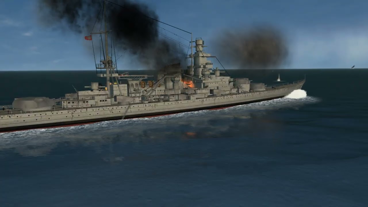 GWX - KC 2.0 - USS New York vs DKM Scharnhorst