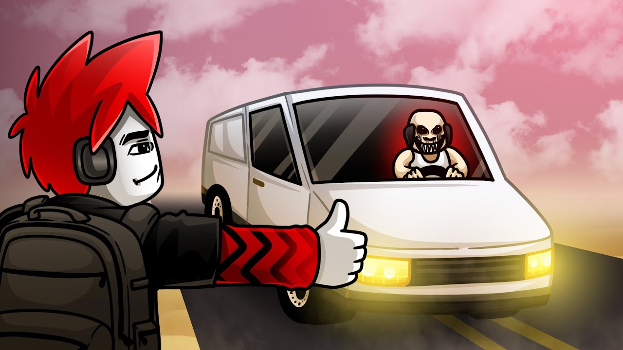 Roblox : Hitch a Hike 😔 พี่ๆคนแปลกหน้าครับ ขอผมติดรถไปด้วยคน !!!