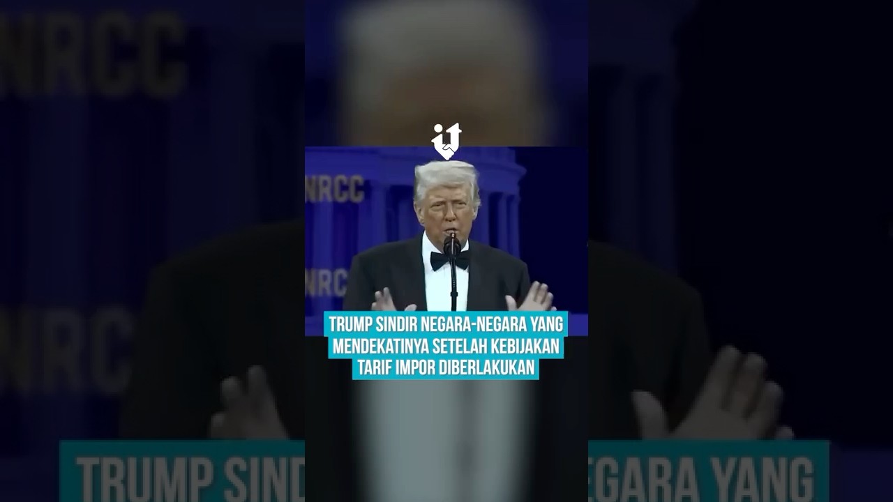 Trump Sindir Negara-Negara yang Mendekatinya Setelah Kebijakan Tarim Impor Diberlakukan #trump