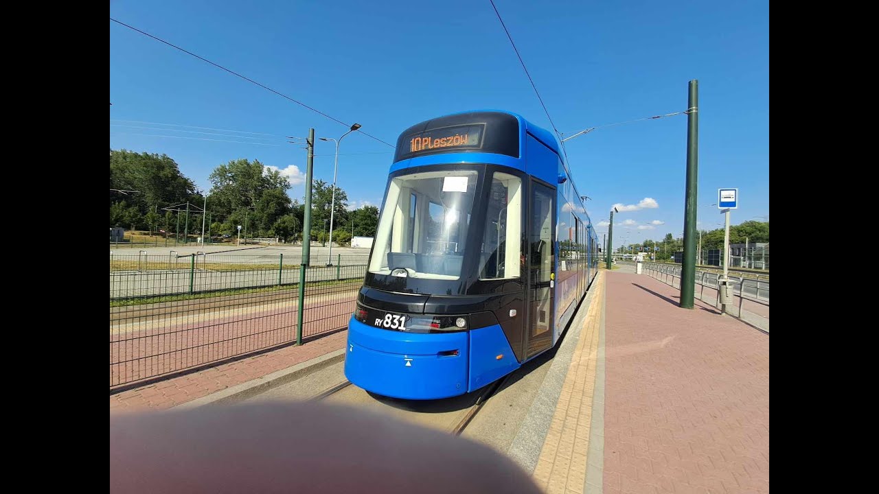 Przejazd linią 10 (Kurdwanów P+R - Pleszów)