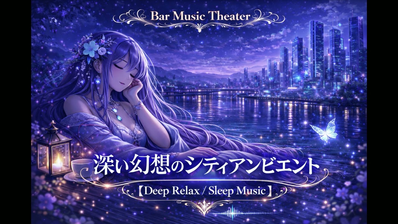 深い幻想のシティアンビエント【Deep Relax   Sleep Music】