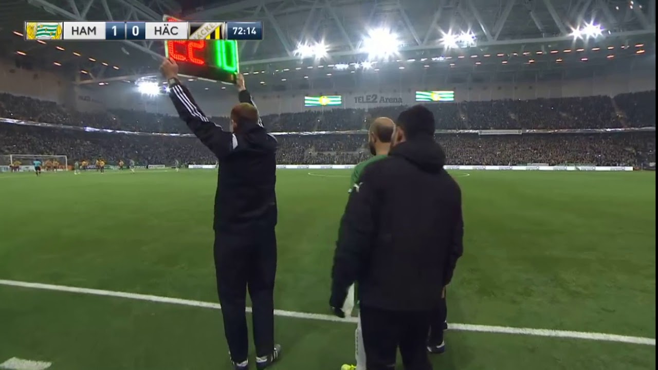Här gör Kennedy Bakircioglu sin sista hemma match för Hammarby IF