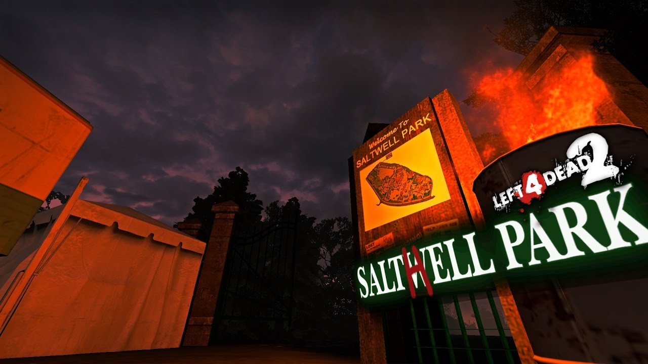 L4D2 - Speedrun #16 - SaltHell Park in 14:52 Solo [TAS]