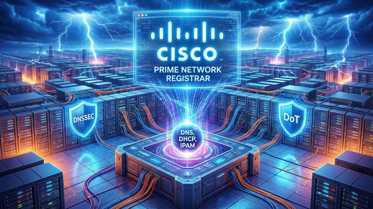 Cisco Prime Network Registrar Scalable IP Network Management @Cisco #pnr #sunoltech
