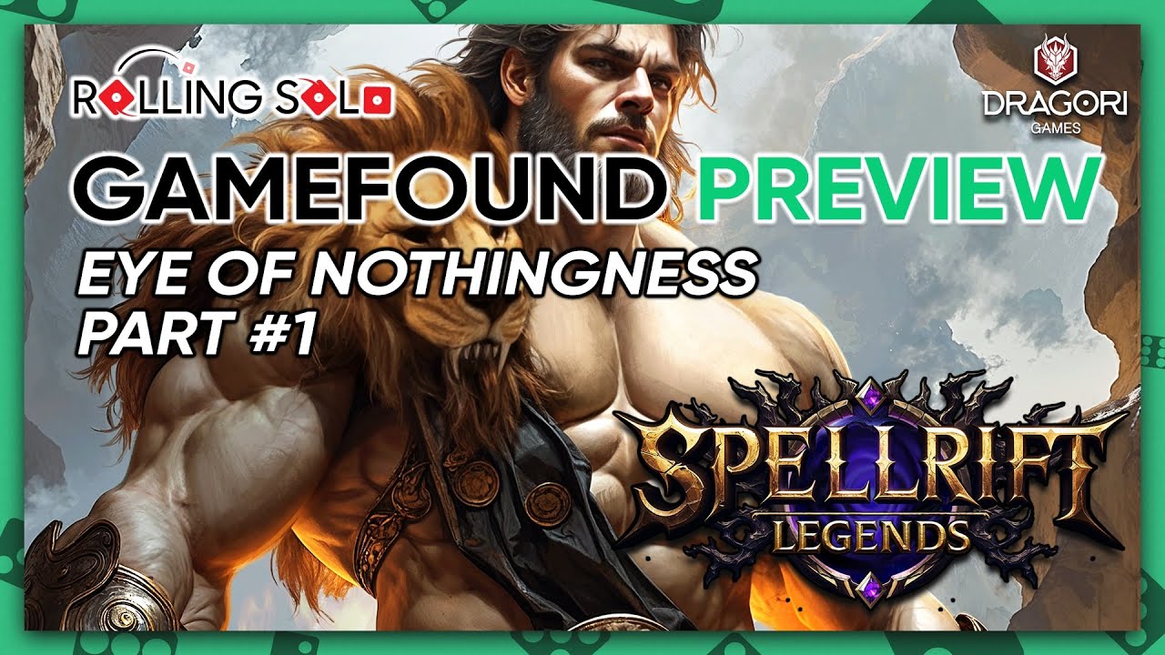 Spellrift Legends | GameFound Preview | Solo Playthrough | Eye of Nothingness | Part #1