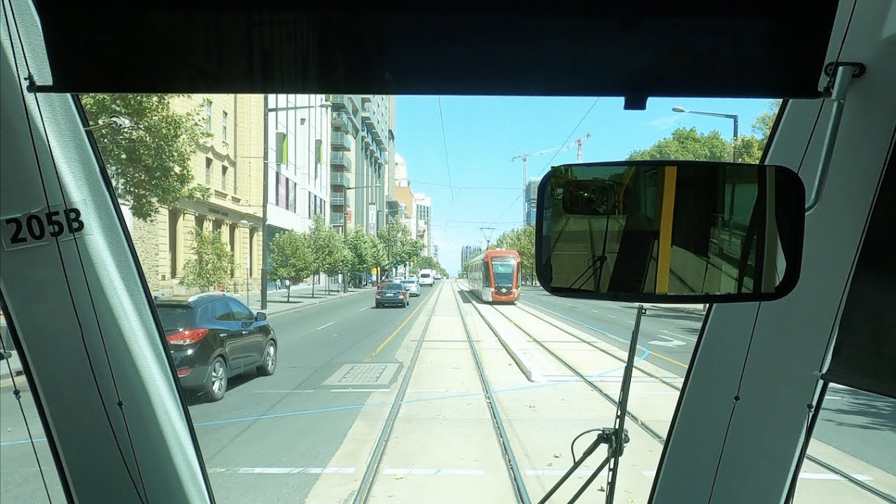 Driver's View Botanic Gardens to Entertainment  Centre Adelaide