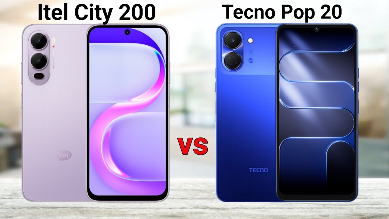 Itel City 200 vs Tecno Pop 20