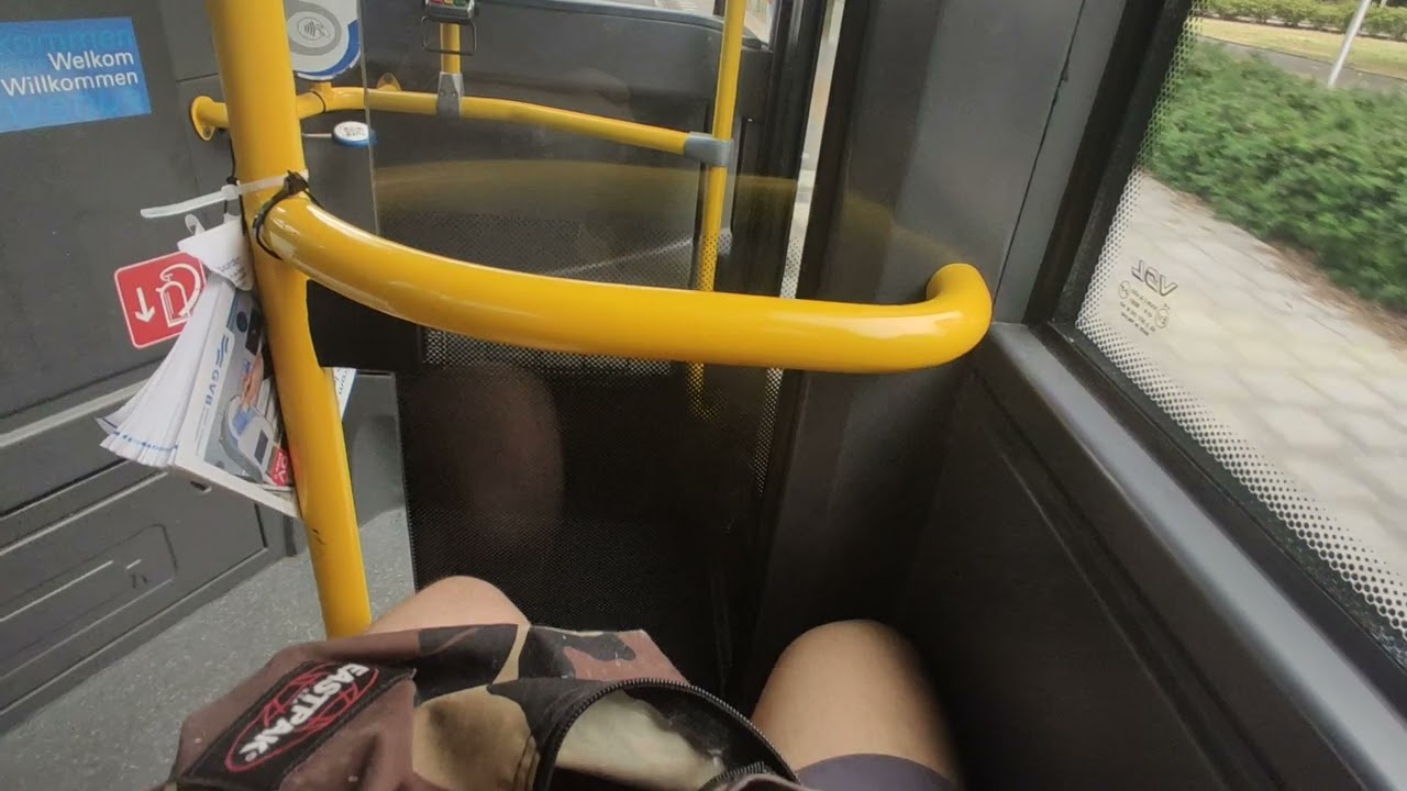 The Netherlands. Amstelveen. GVB Bus 75 Full Journey Ride From Westwijk To Stadstuinen.