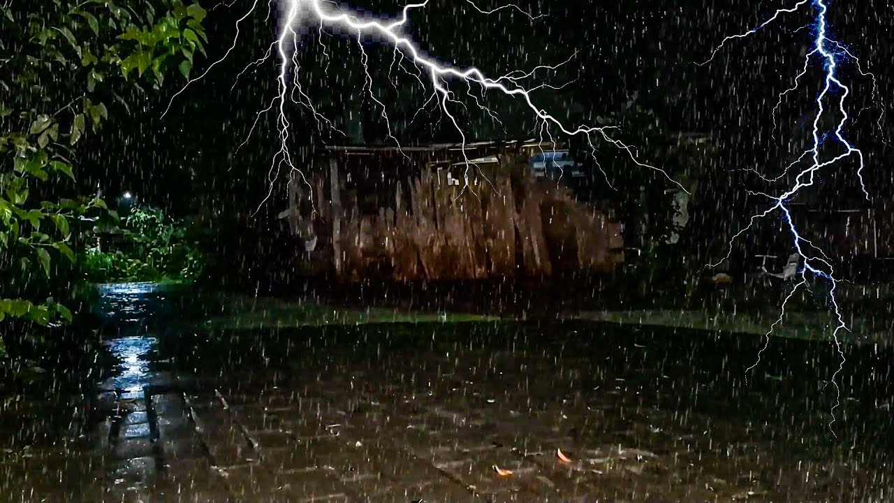 Loud Thunder & Rain: Relaxing Rain Sound for Deep Sleep, Meditation & Healing Stress Instantly