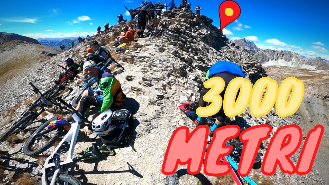 DISCESA da 3000 METRI in GARA - Trans Varaita Day 4