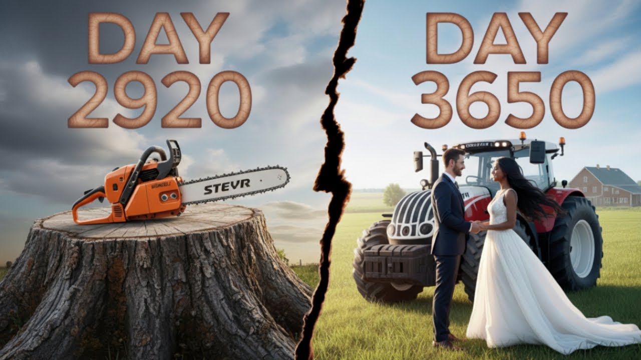 I SPENT 2 YEARS BUILDING A FARM WITH $0 AND A CHAINSAW l FS25 l Part 5
