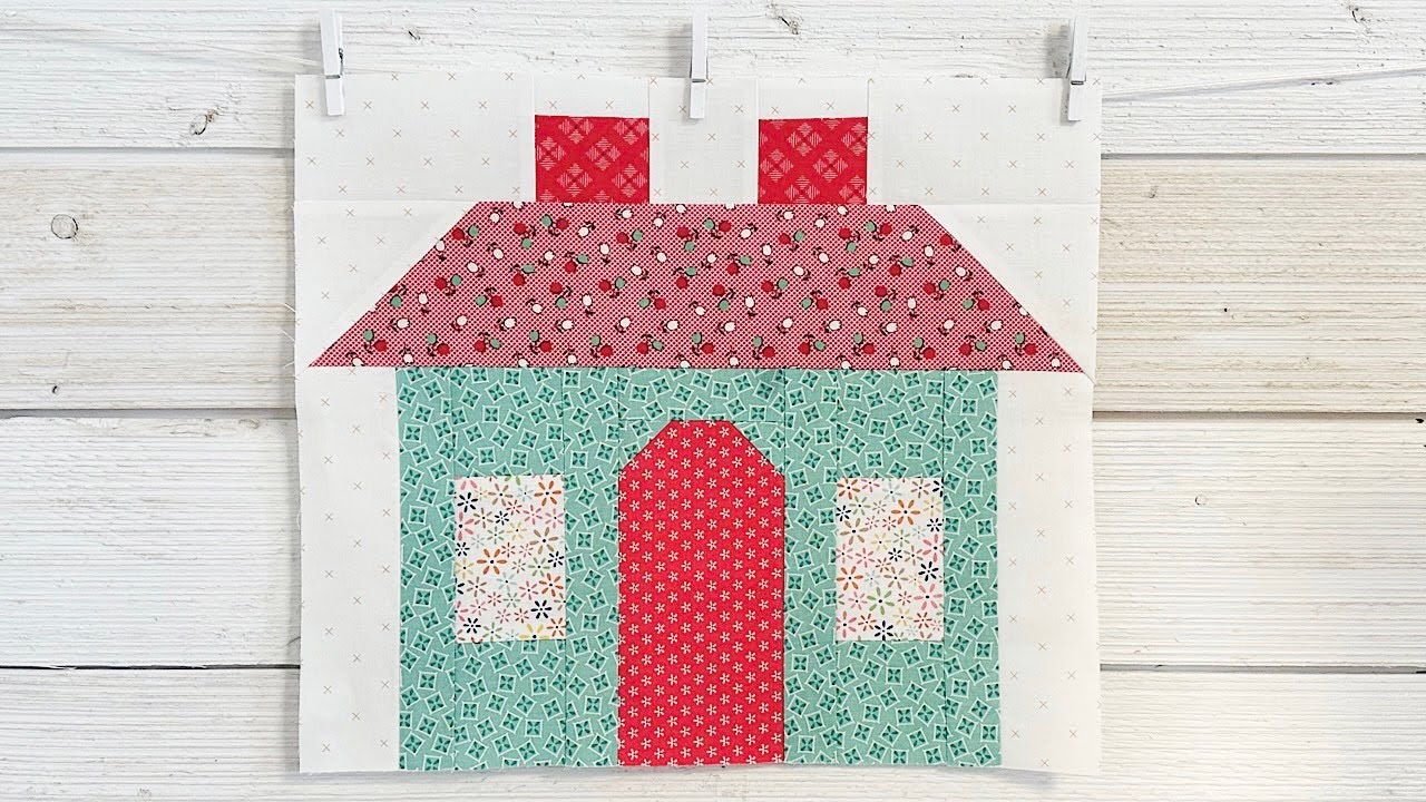 Sew Your Stash Series #35 - Neighborhood House Block!!