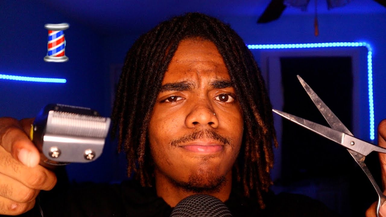 ASMR haircut but you're back too soon