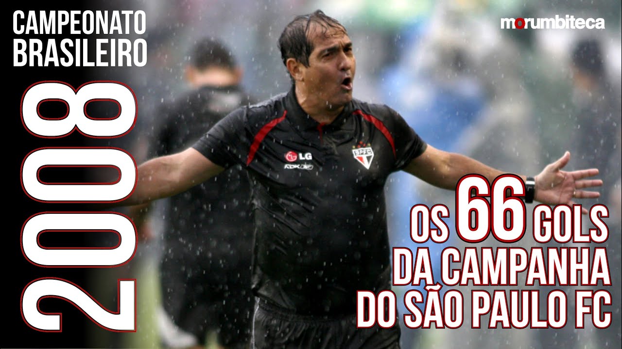 SÃO PAULO FC CAMPEÃO BRASILEIRO 2008 | Todos os gols da campanha!