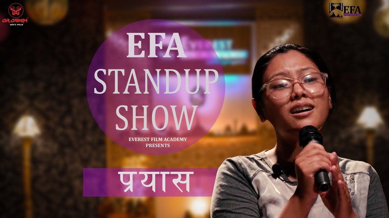 PRAYAS (SAMRIDDHI RAI) COVER BY ARINA| EFA STANDUP SHOW | EFA ENTERTAINMENT | EVEREST FILM ACADEMY |