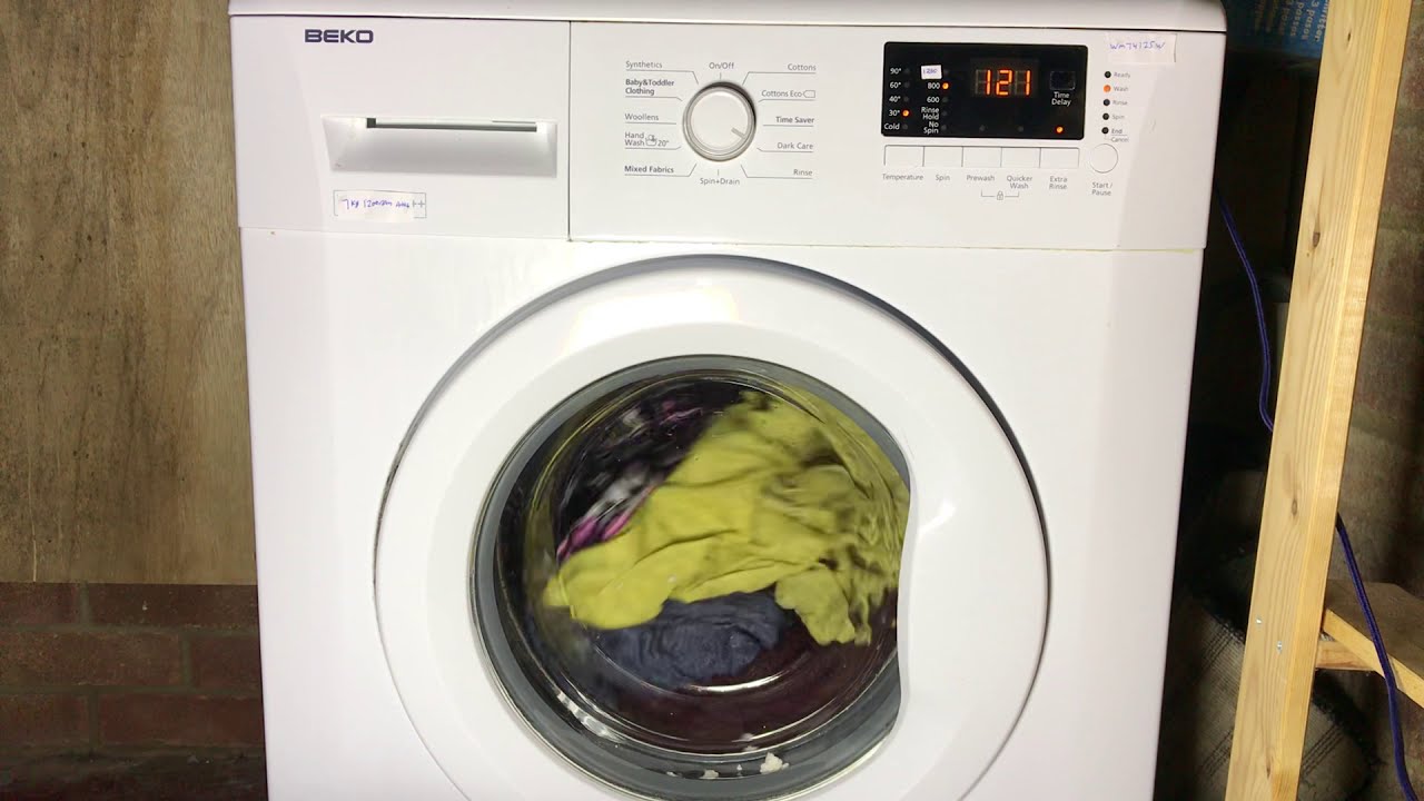 beko WM74135W - dark care 30