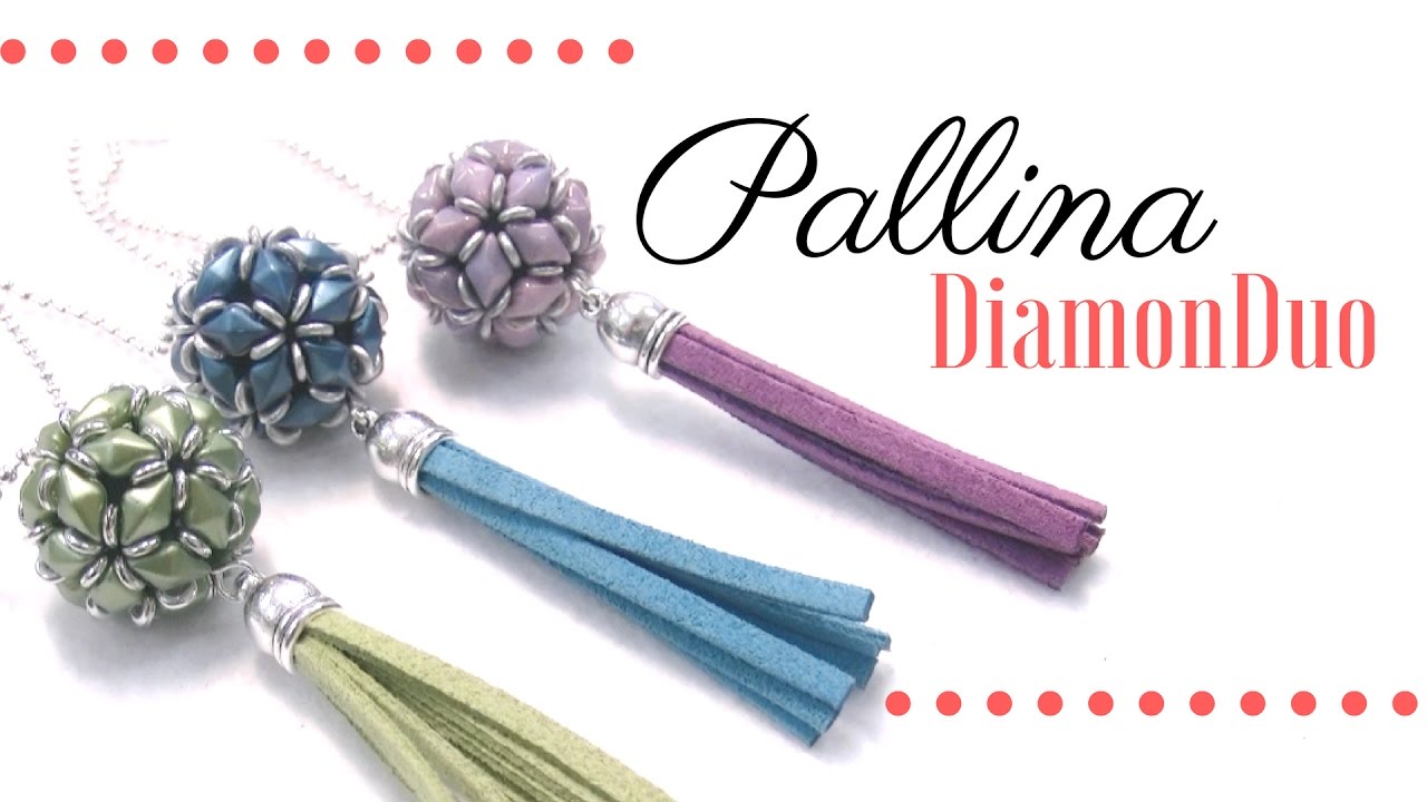Come fare una pallina con perline Diamonduo - Schema con istruzioni