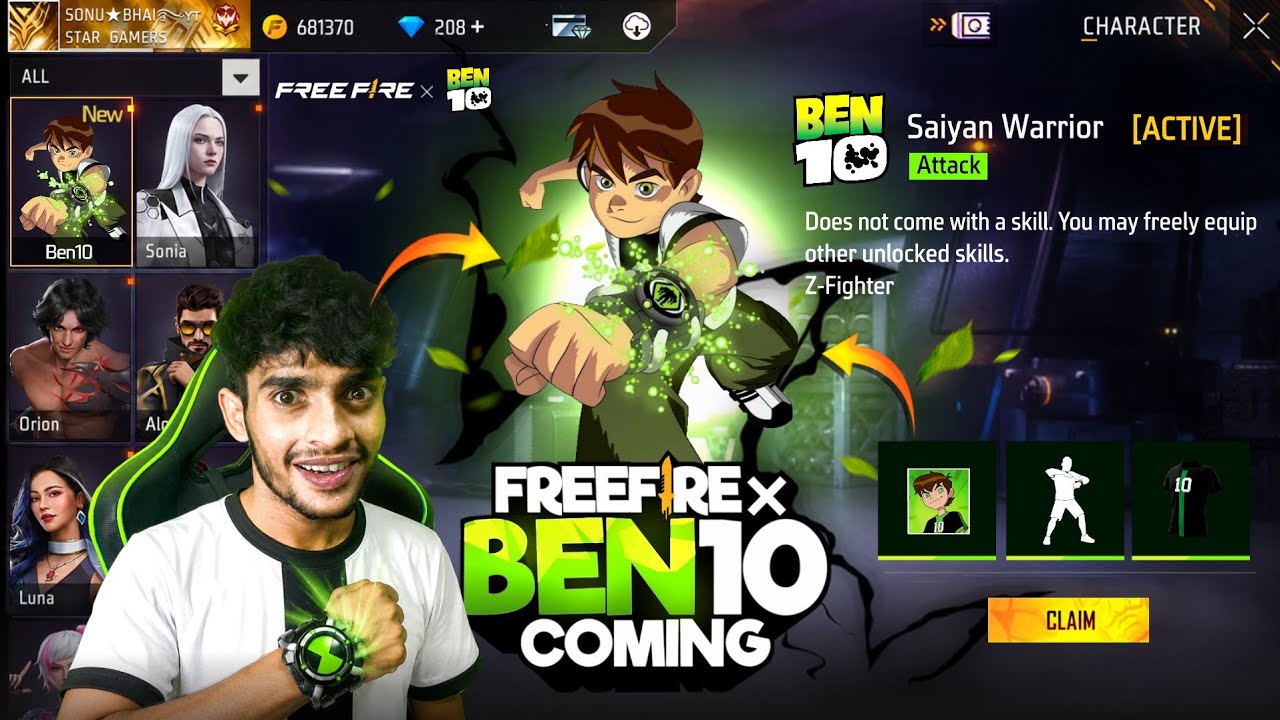 FREE FIRE x BEN10 CONFIRMED ✅️ Free Fire Max